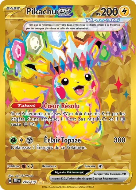 247/191 - Pikachu EX