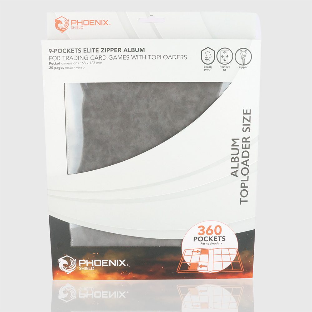 Classeur Toploader Gris 360 Pheonix Shield
