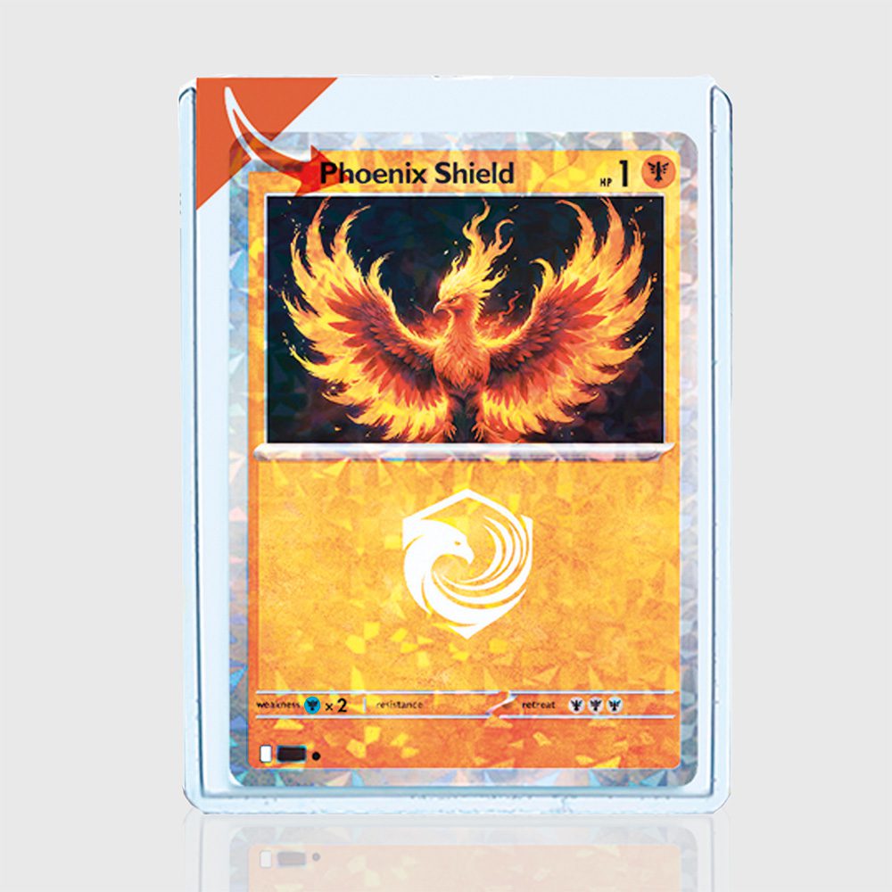 50 Toploader Deluxe Phoenix Shield