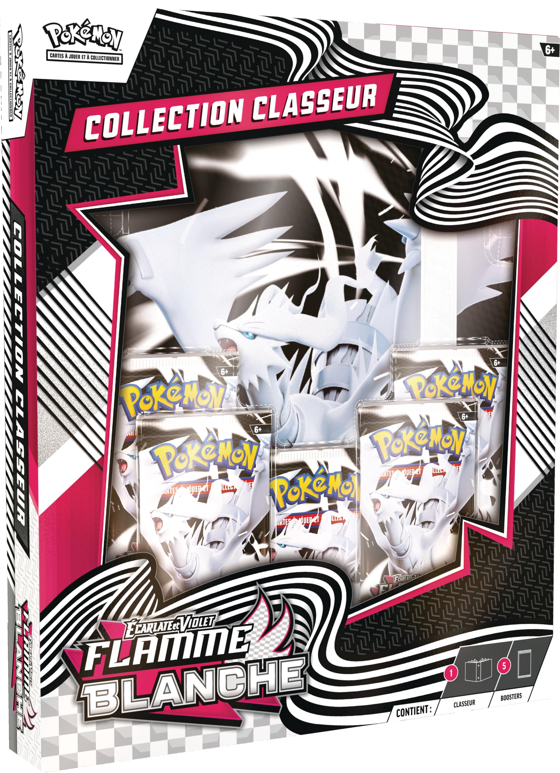Coffret Classeur Flamme Blanche