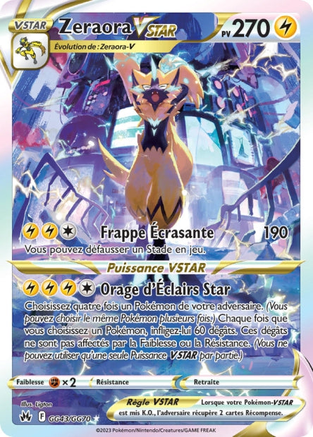 GG43/GG70 - Zeraora VSTAR
