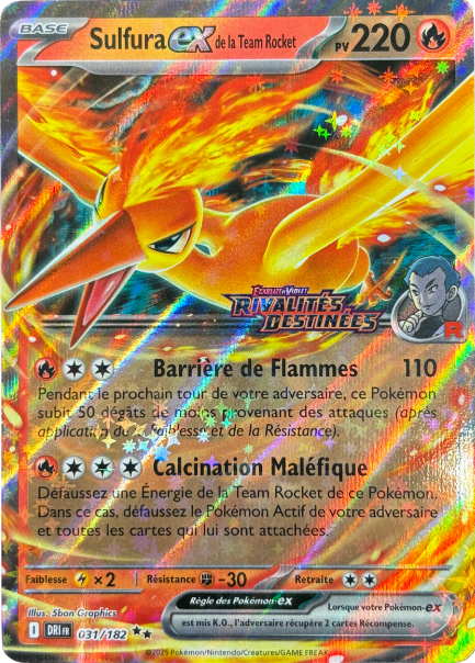 031/182 - Sulfura EX de la Team Rocket