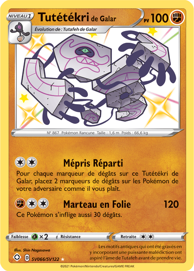 SV066/SV122 - Tutétékri de Galar