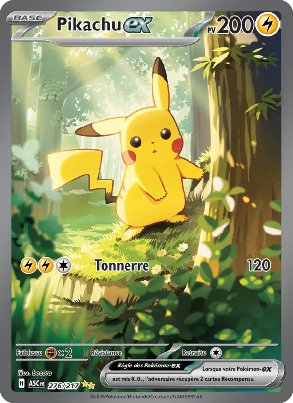 276/217 - Pikachu-ex