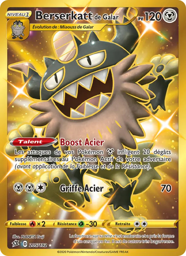 205/192 - Berserkatt de Galar