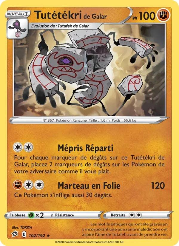 102/192 - Tutétékri de Galar