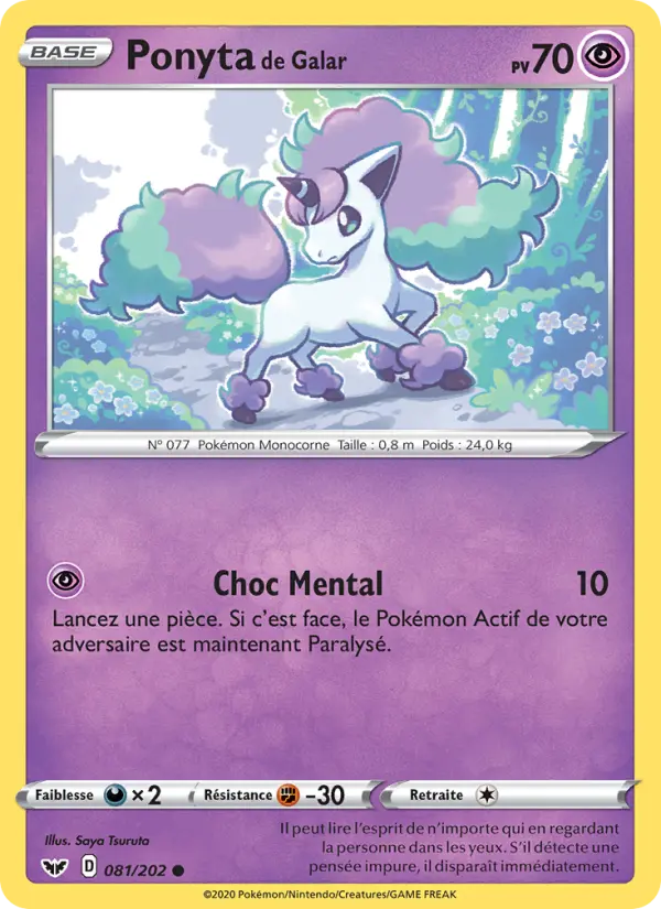 081/202 - Ponyta de Galar