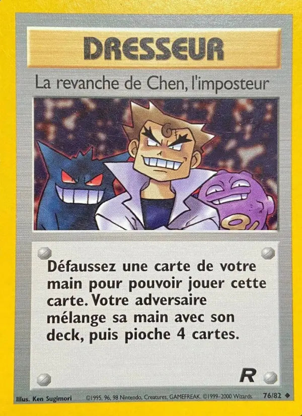 La revanche de Chen, l'imposteur