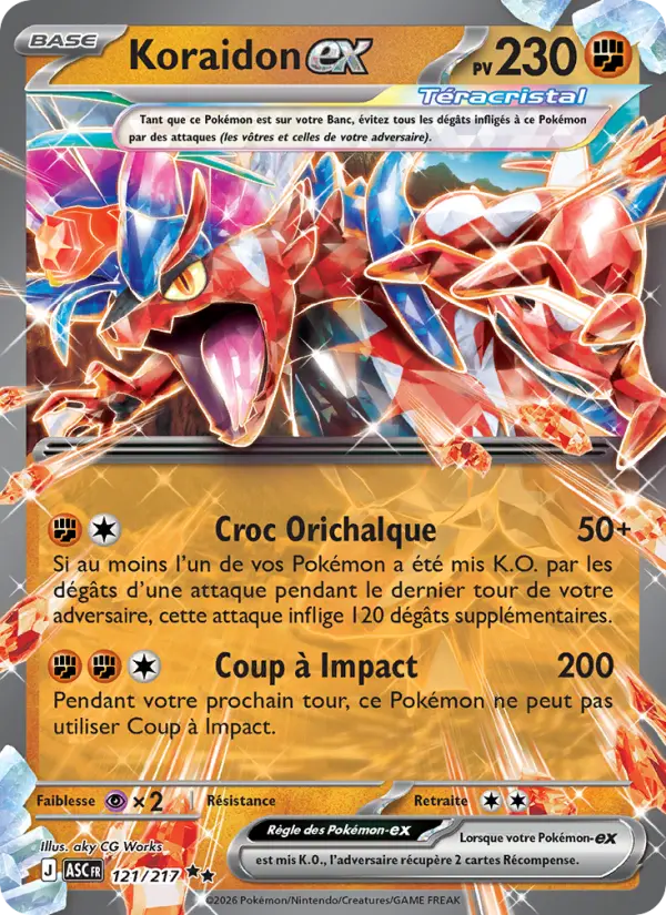 121/217 - Koraidon-ex