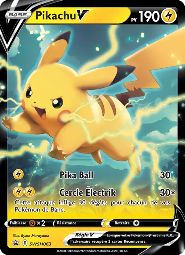 SWSH063/107 - Pikachu V