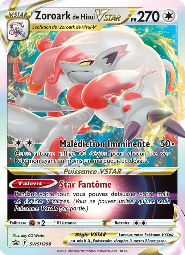 SWSH298/107 - Zoroark de Hisui VSTAR