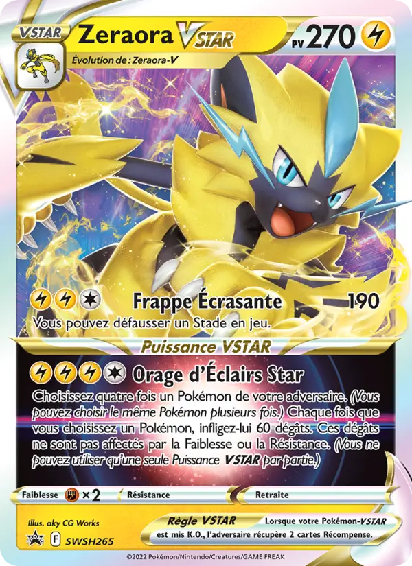 SWSH265/107 - Zeraora VSTAR