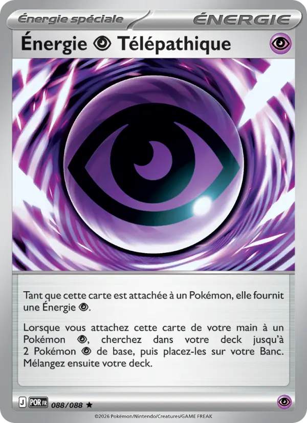 088/088 - Énergie Psychic Télépathique