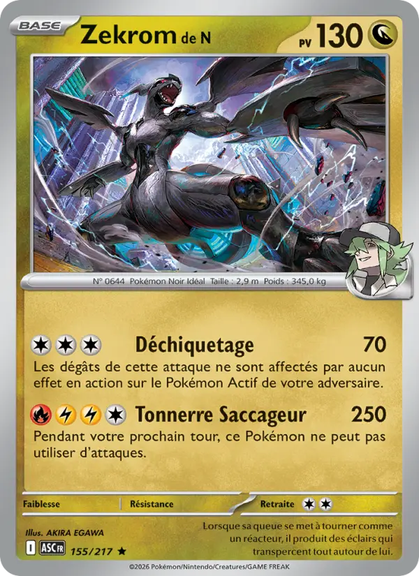 155/217 - Zekrom de N