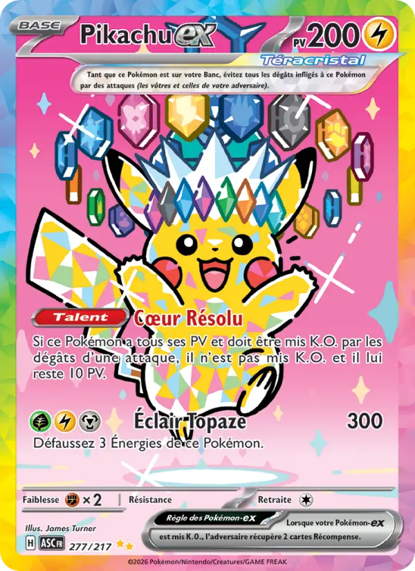 277/217 - Pikachu-ex