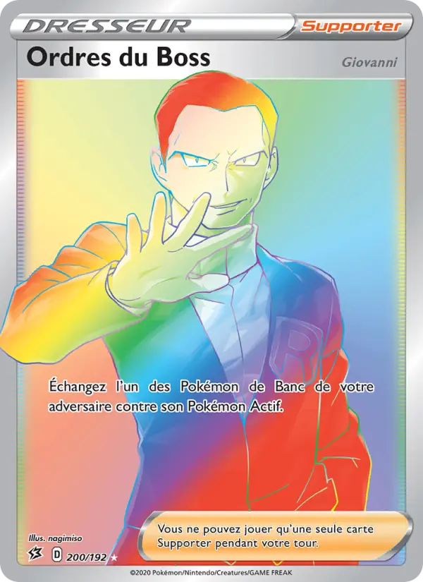 200/192 - Ordres du Boss (Giovanni)