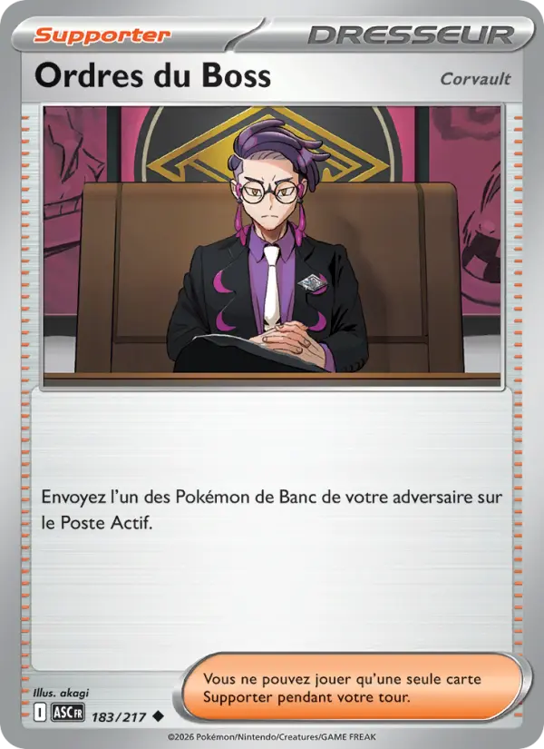 183/217 - Ordres du Boss