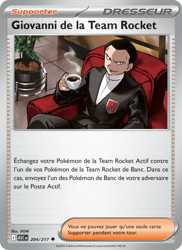 204/217 - Giovanni de la Team Rocket