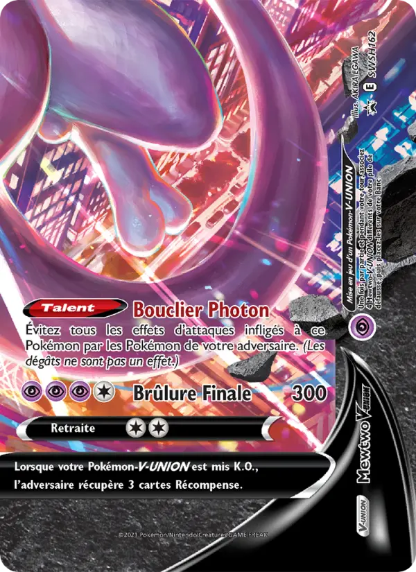 SWSH162/107 - Mewtwo V-UNION