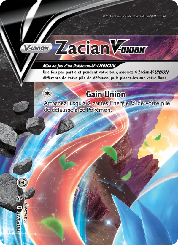 SWSH163/107 - Zacian V-UNION