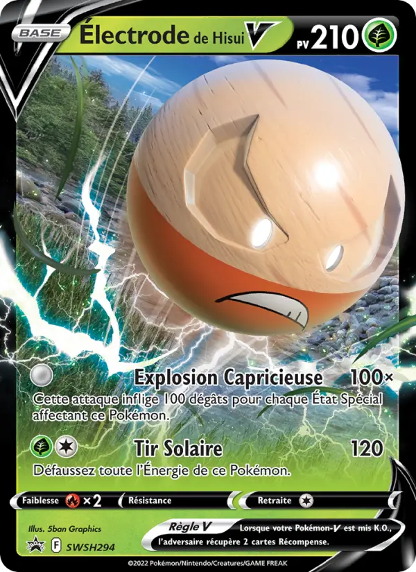SWSH294/107 - Électrode de Hisui V
