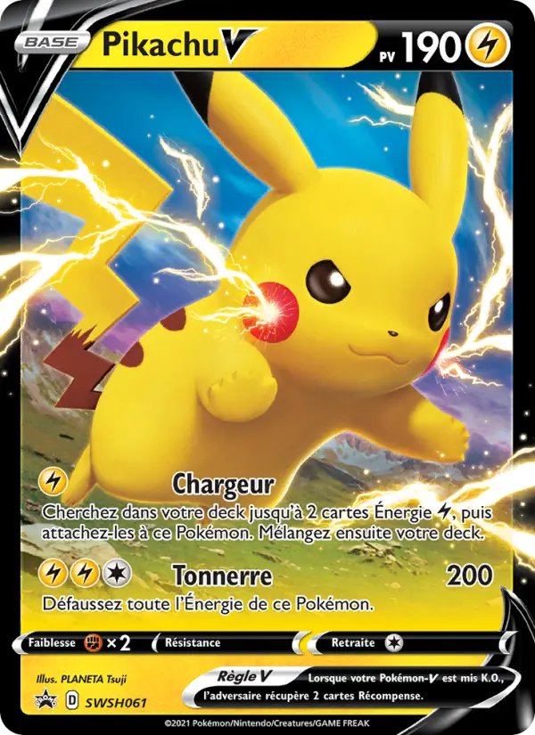 SWSH061/107 - Pikachu V