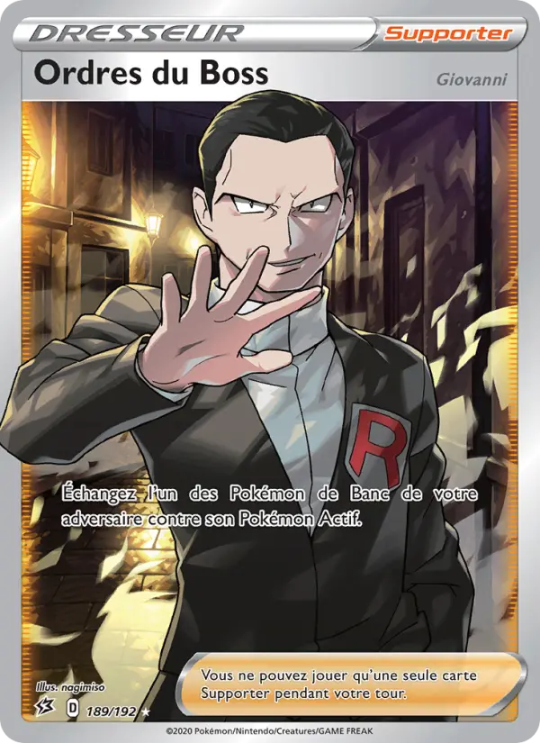 189/192 - Ordres du Boss (Giovanni)