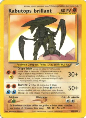 Kabutops brillant