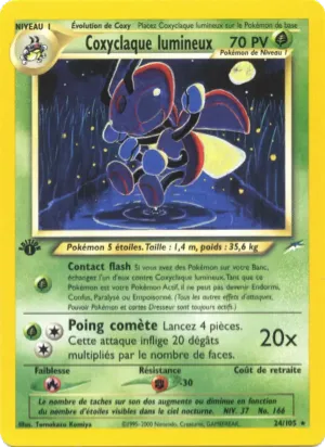 Coxyclaque lumineux