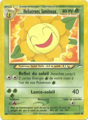 Heliatronc lumineux