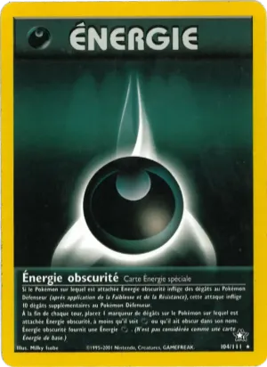 Énergie obscurité