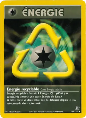 Énergie recyclable